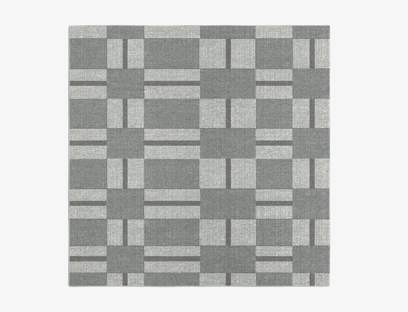 Pennon Geometric Square Flatweave New Zealand Wool Custom Rug by Rug Artisan
