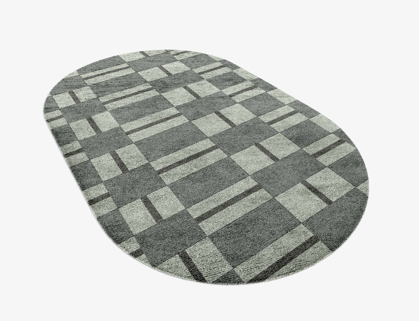 Pennon Geometric Capsule Hand Knotted Bamboo Silk Custom Rug by Rug Artisan
