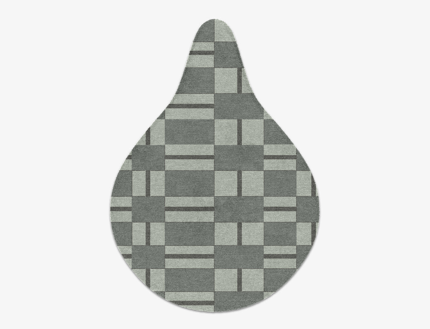 Pennon Geometric Drop Hand Knotted Tibetan Wool Custom Rug by Rug Artisan