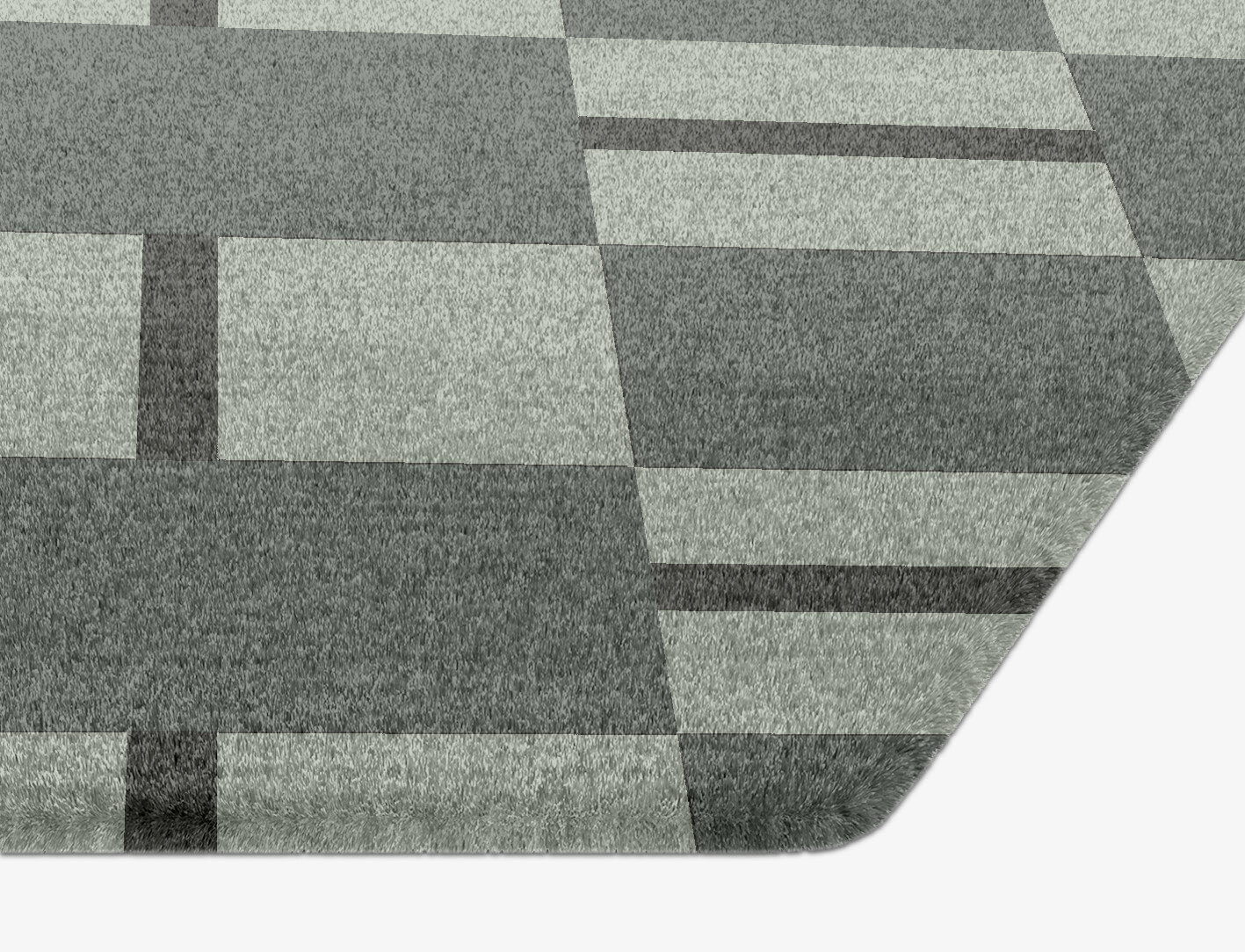 Pennon Geometric Hexagon Hand Knotted Tibetan Wool Custom Rug by Rug Artisan