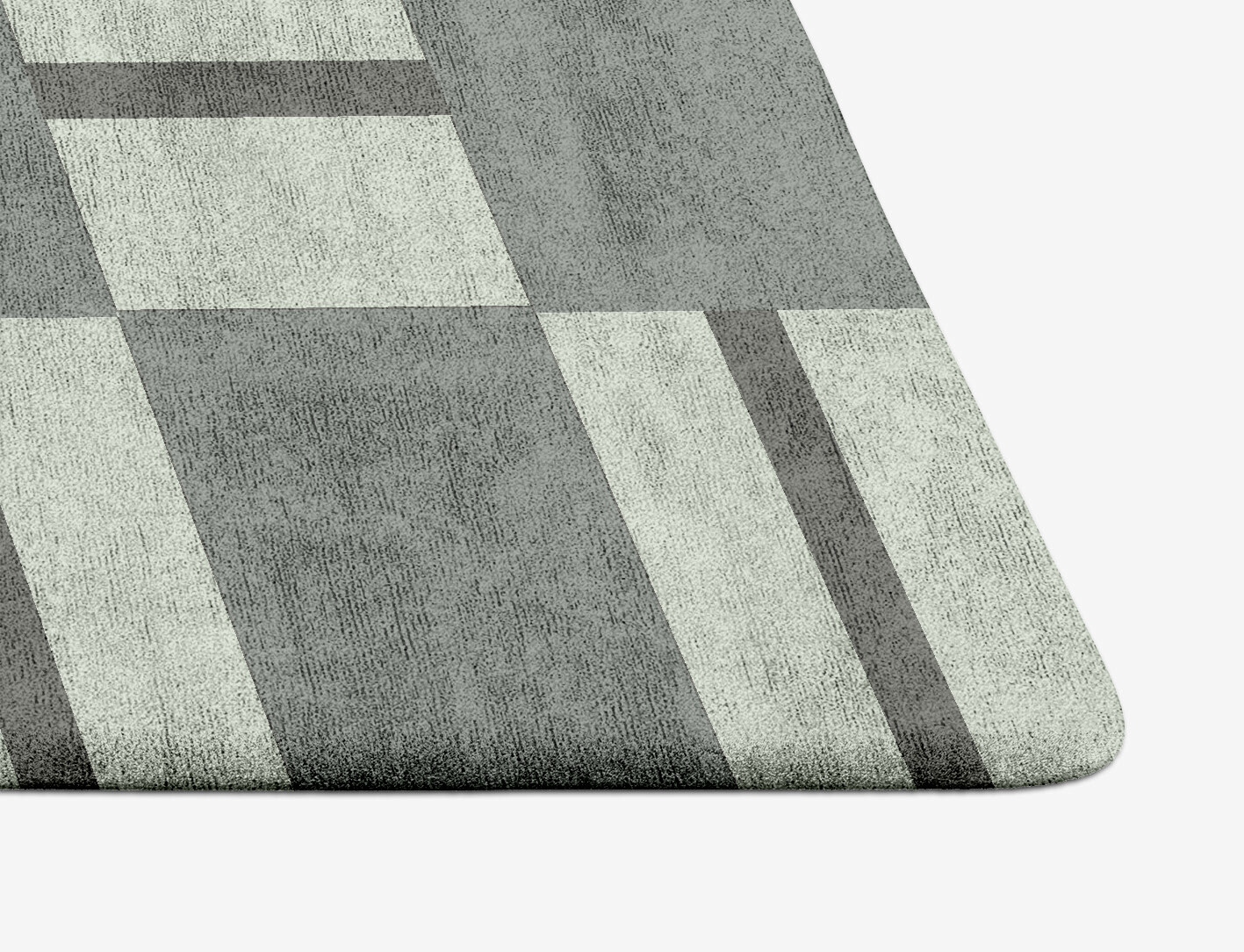 Pennon Geometric Arch Hand Tufted Bamboo Silk Custom Rug by Rug Artisan