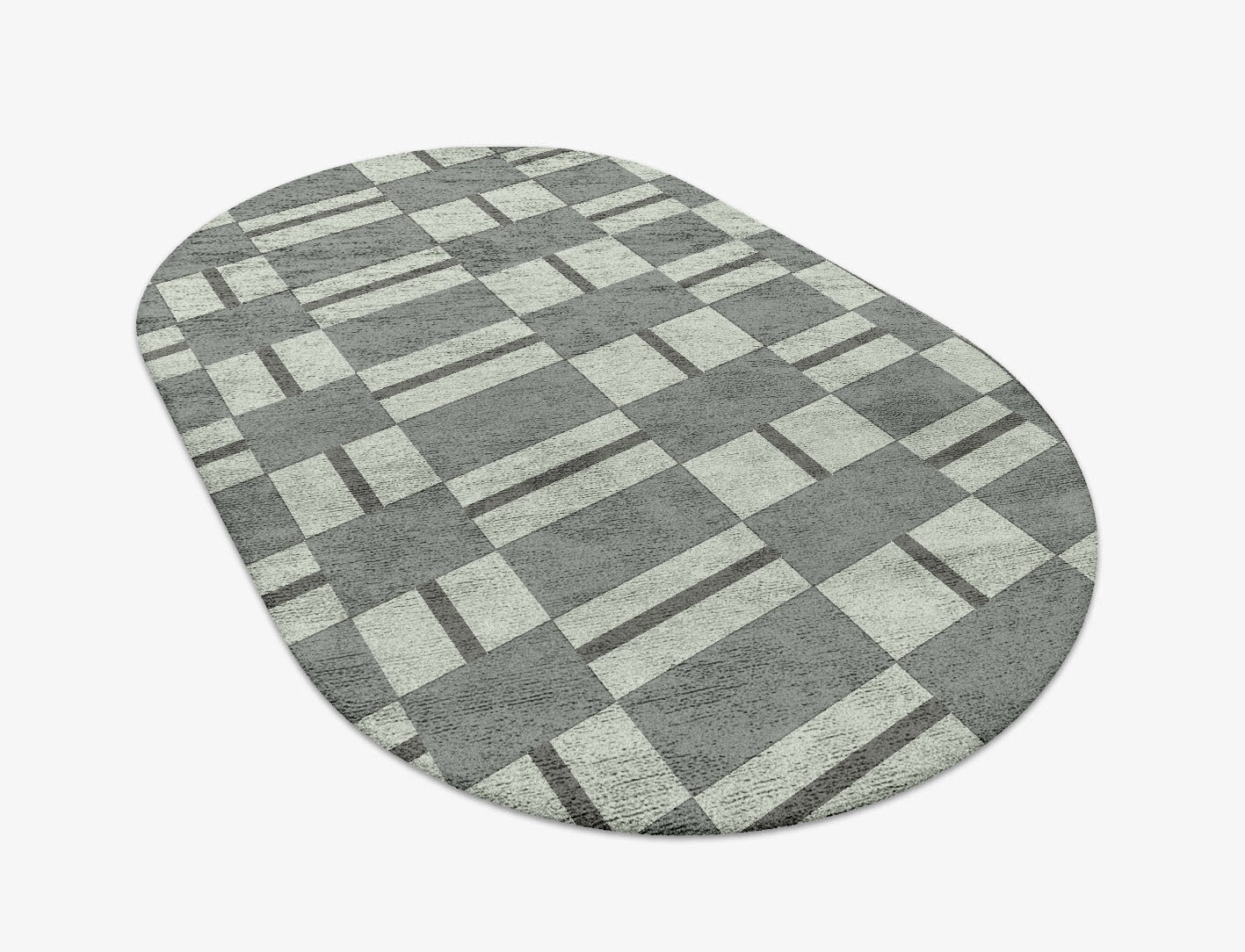 Pennon Geometric Capsule Hand Tufted Bamboo Silk Custom Rug by Rug Artisan