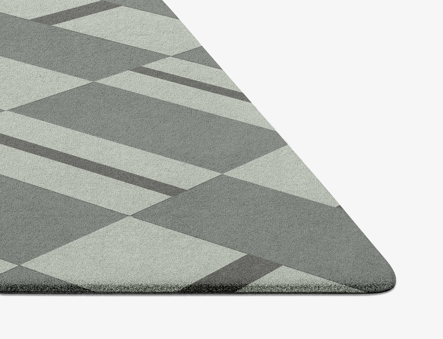 Pennon Geometric Diamond Hand Tufted Pure Wool Custom Rug by Rug Artisan