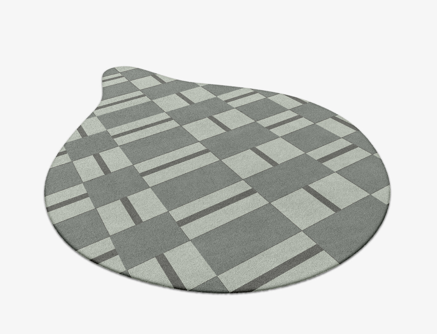Pennon Geometric Drop Hand Tufted Pure Wool Custom Rug by Rug Artisan
