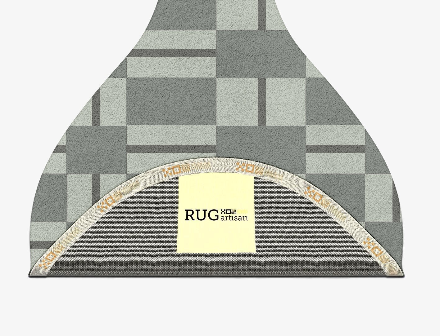 Pennon Geometric Drop Hand Tufted Pure Wool Custom Rug by Rug Artisan