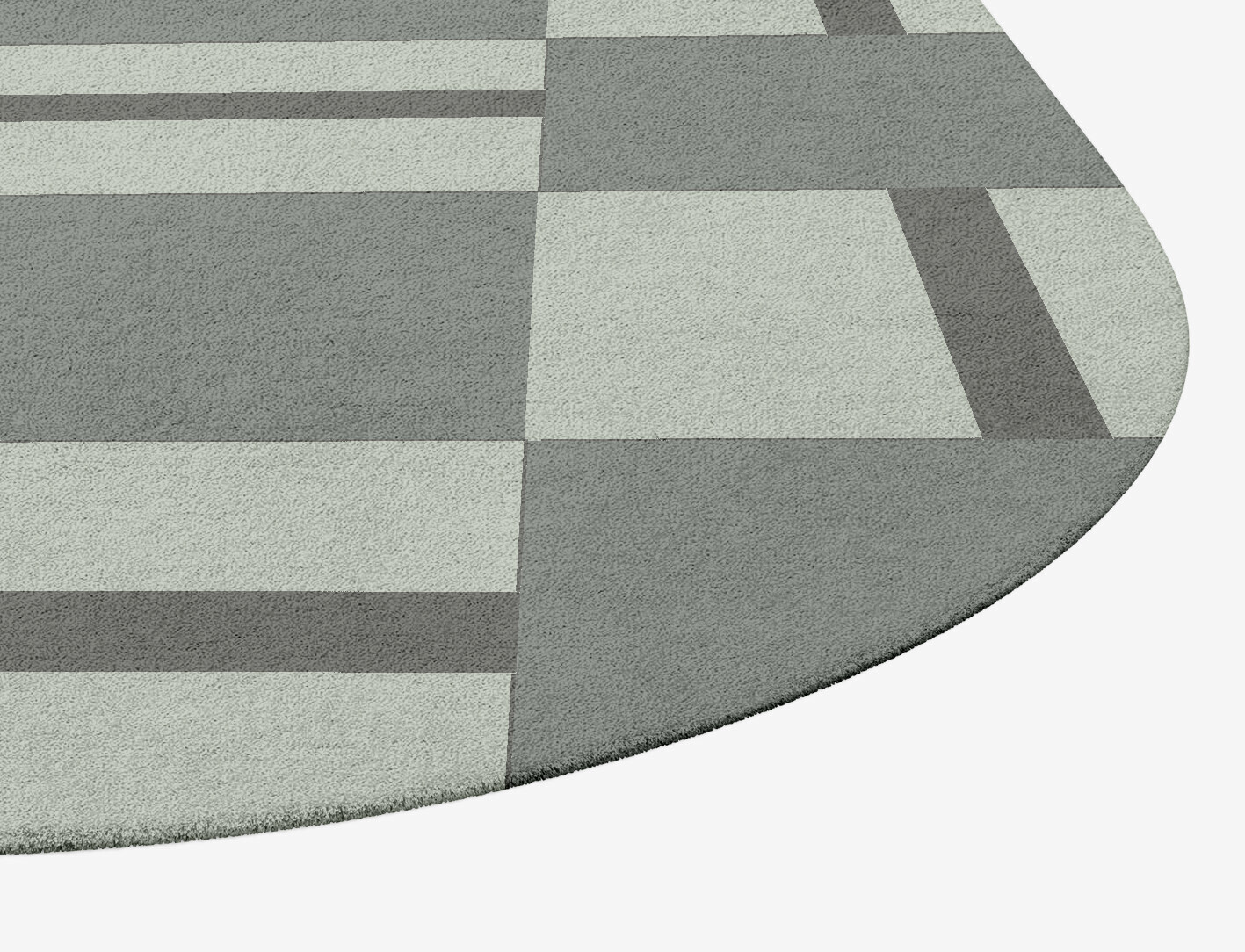 Pennon Geometric Eight Hand Tufted Pure Wool Custom Rug by Rug Artisan