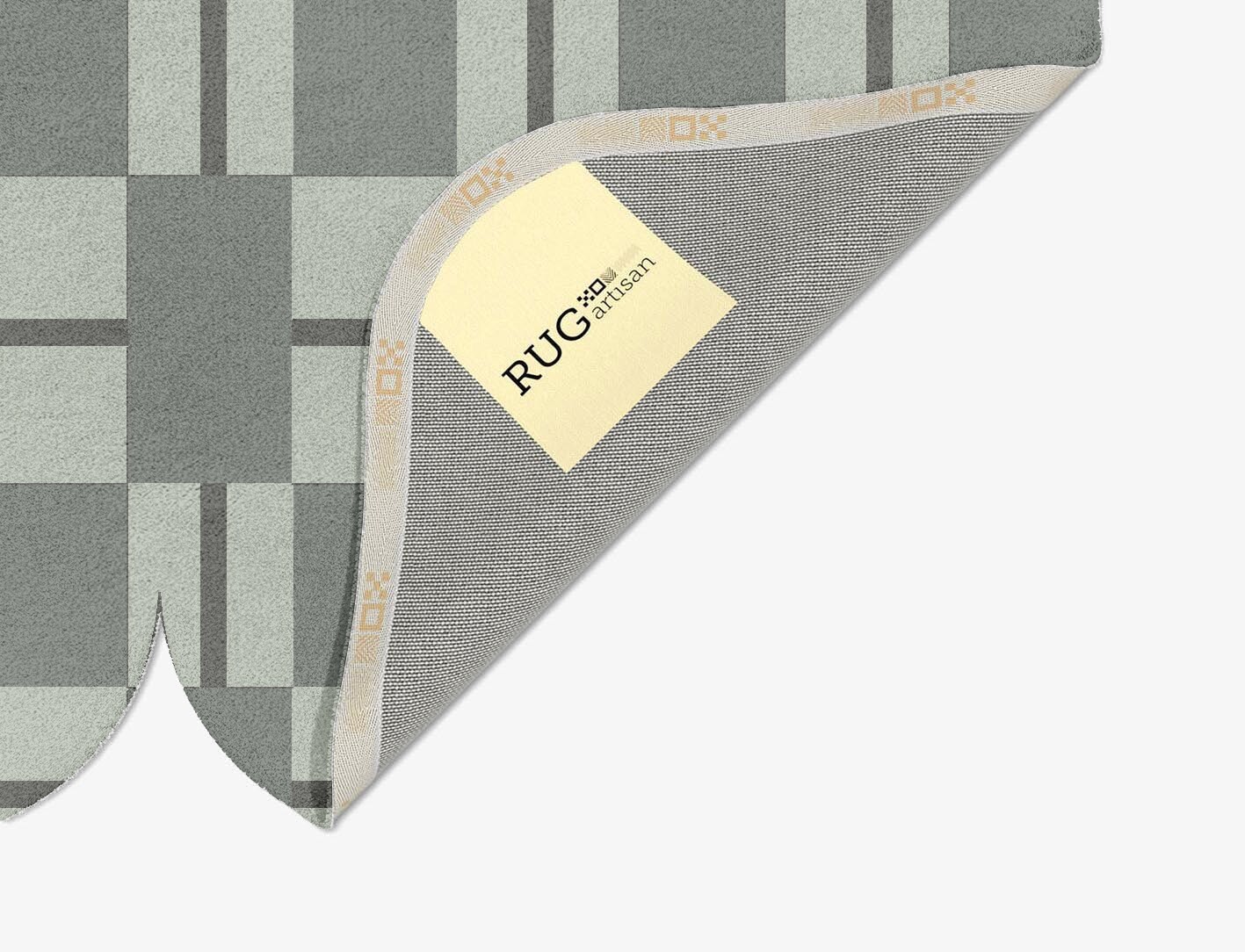 Pennon Geometric Eight Hand Tufted Pure Wool Custom Rug by Rug Artisan