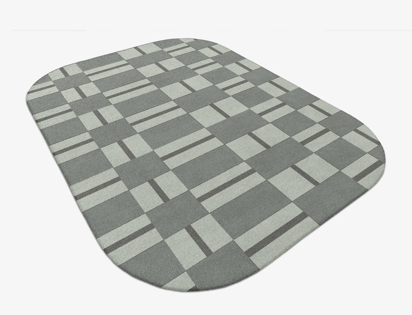 Pennon Geometric Oblong Hand Tufted Pure Wool Custom Rug by Rug Artisan