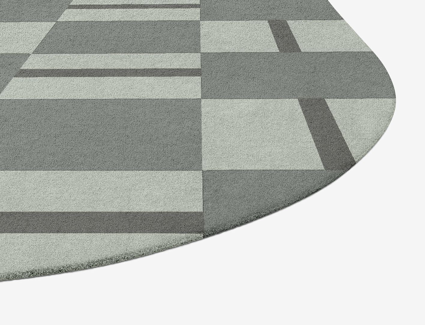 Pennon Geometric Oblong Hand Tufted Pure Wool Custom Rug by Rug Artisan