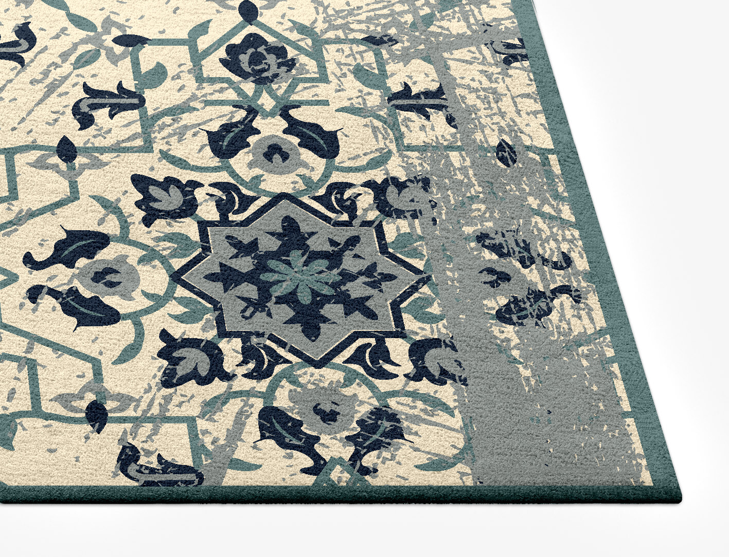 Persian Heriz Persian Bagh Rectangle Hand Tufted Pure Wool Custom Rug by Rug Artisan