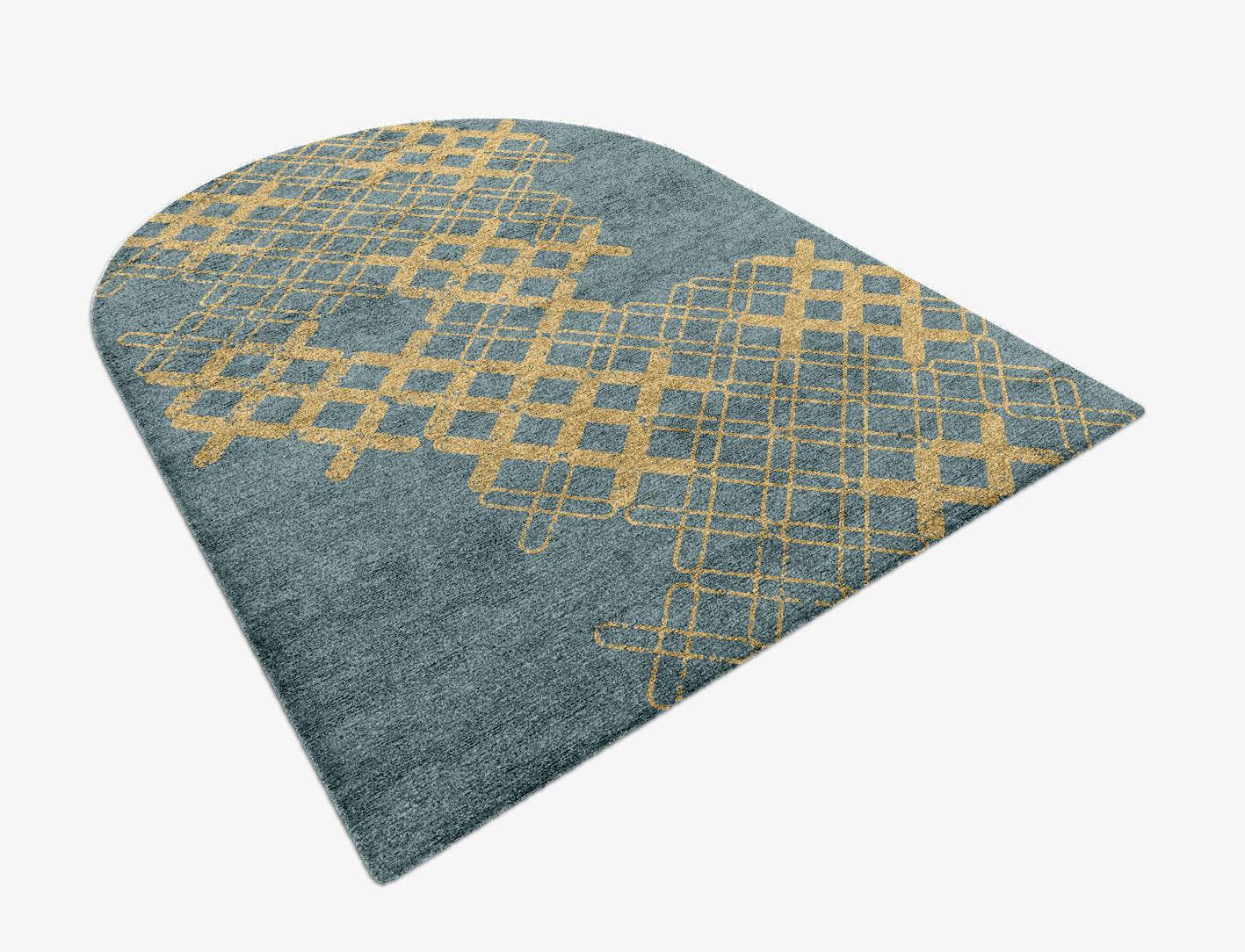 Pert  Arch Hand Knotted Bamboo Silk Custom Rug by Rug Artisan