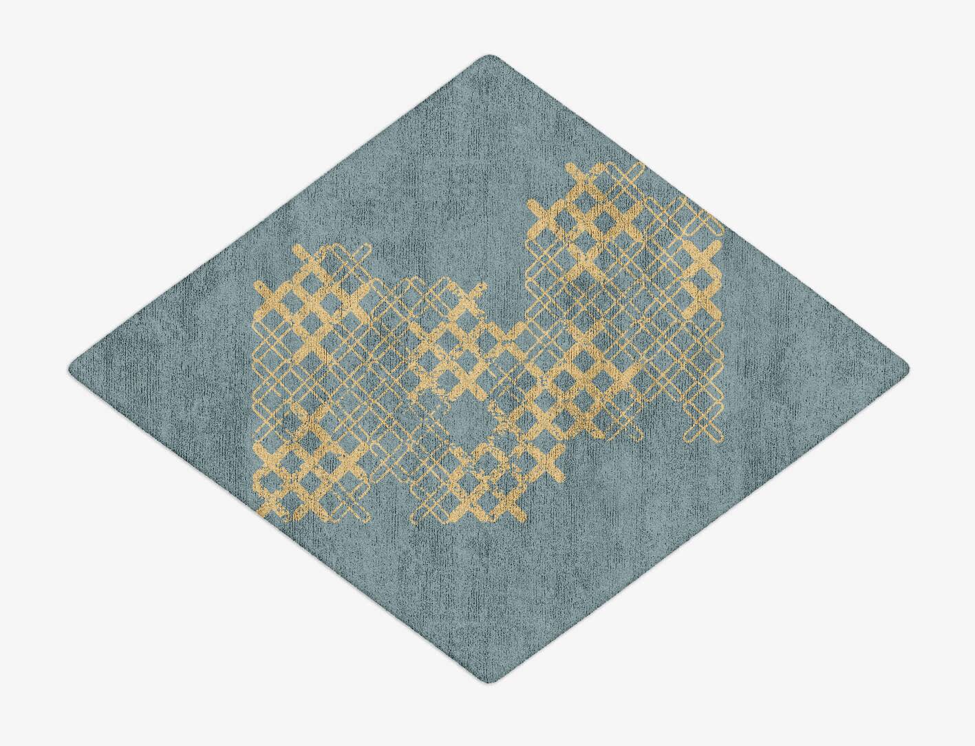 Pert  Diamond Hand Tufted Bamboo Silk Custom Rug by Rug Artisan