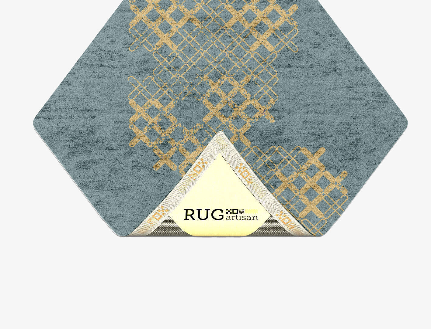 Pert  Diamond Hand Tufted Bamboo Silk Custom Rug by Rug Artisan