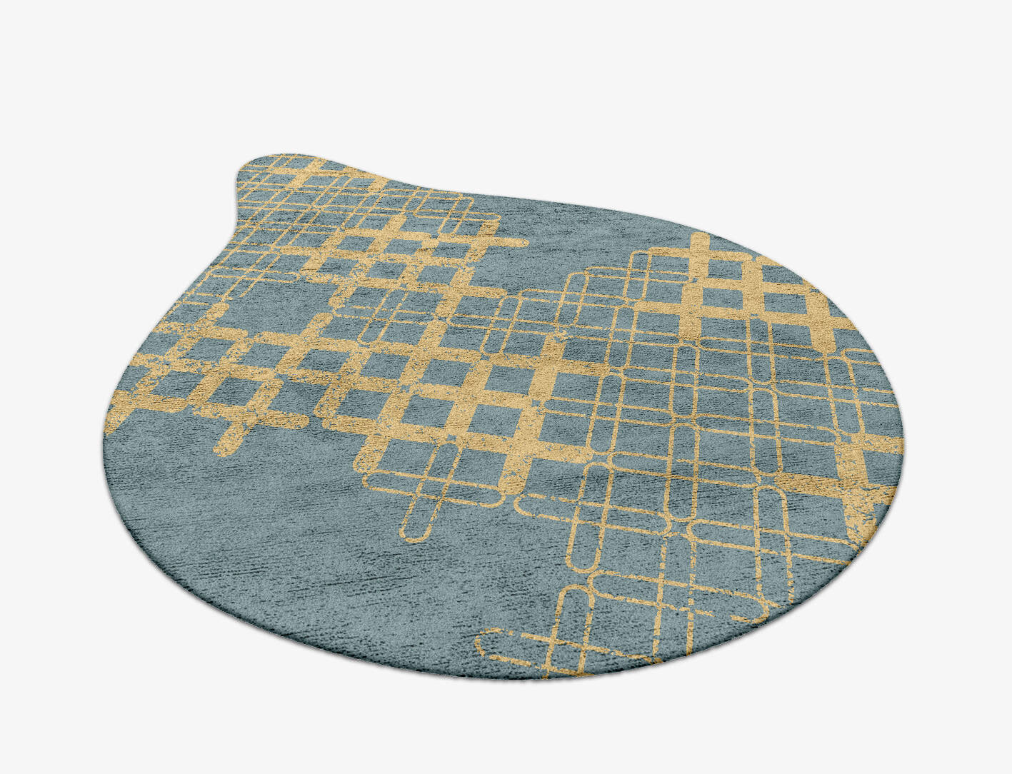 Pert  Drop Hand Tufted Bamboo Silk Custom Rug by Rug Artisan