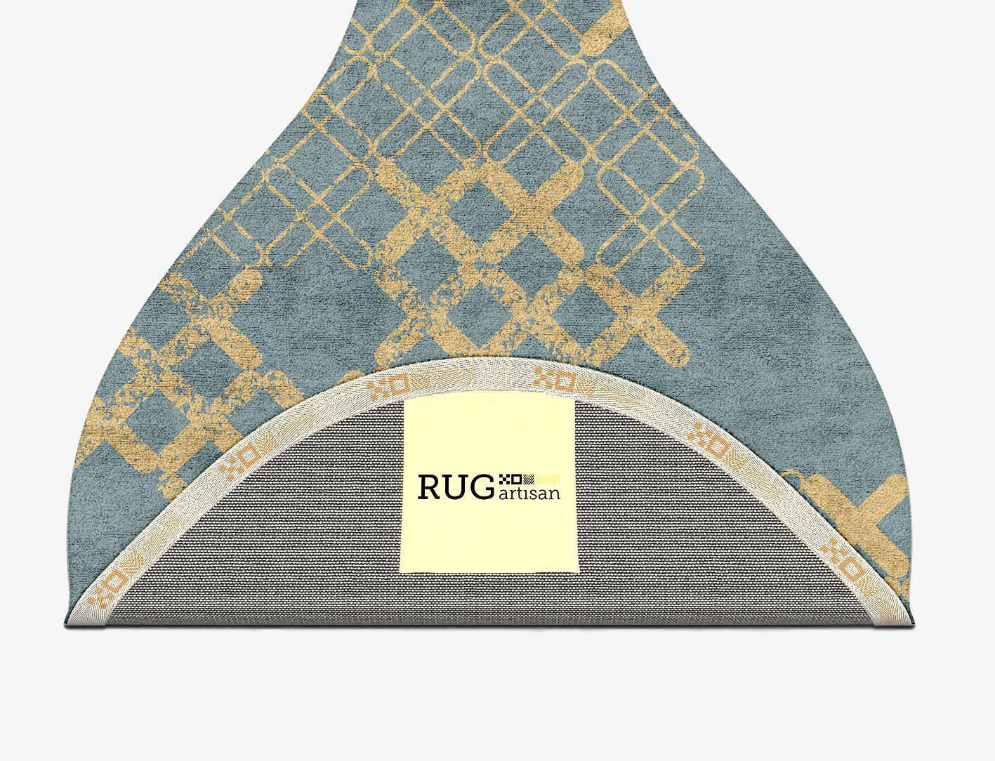 Pert  Drop Hand Tufted Bamboo Silk Custom Rug by Rug Artisan