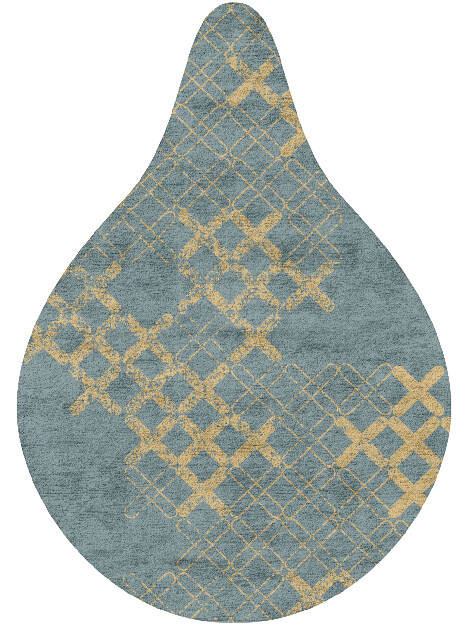 Pert  Drop Hand Tufted Bamboo Silk Custom Rug by Rug Artisan