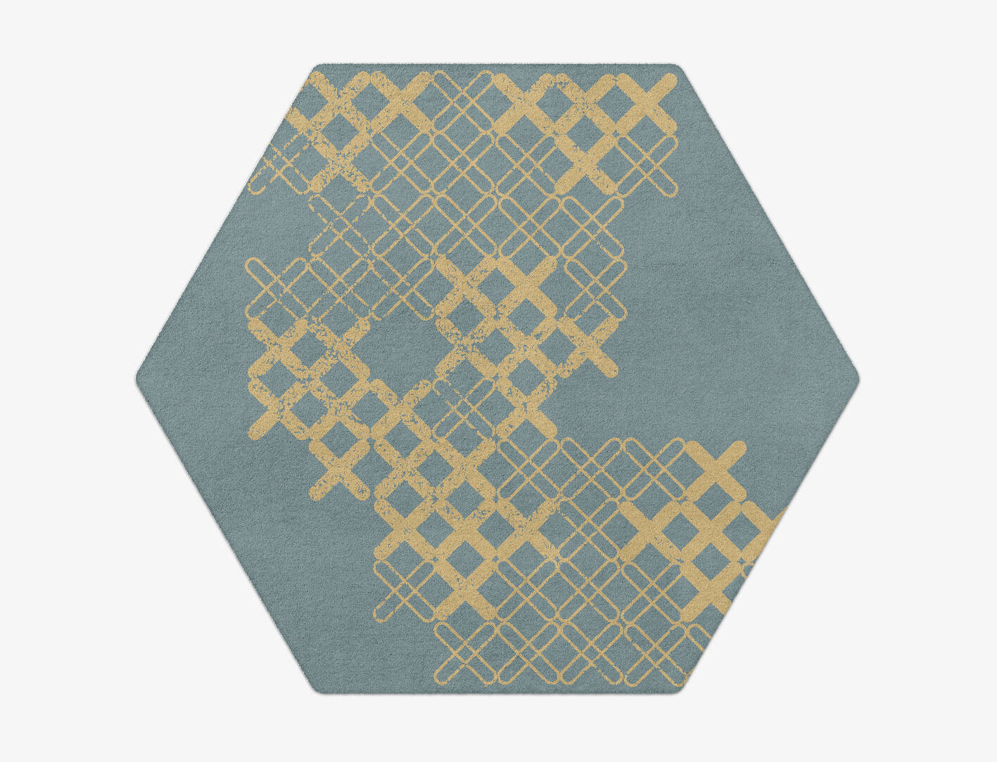 Pert  Hexagon Hand Tufted Pure Wool Custom Rug by Rug Artisan