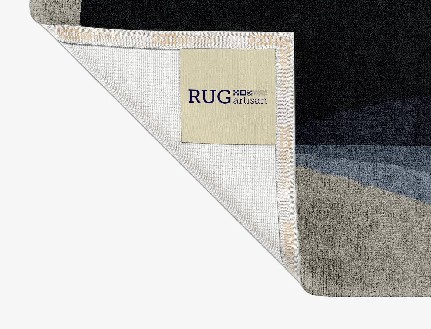 Phantom Gradation Rectangle Hand Knotted Bamboo Silk Custom Rug by Rug Artisan