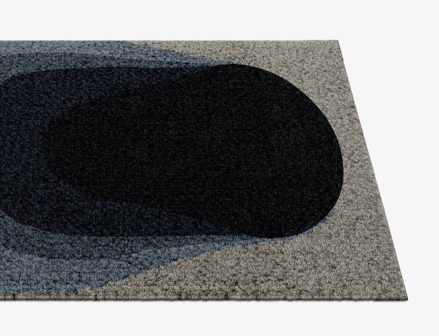 Phantom Gradation Runner Hand Knotted Tibetan Wool Custom Rug by Rug Artisan