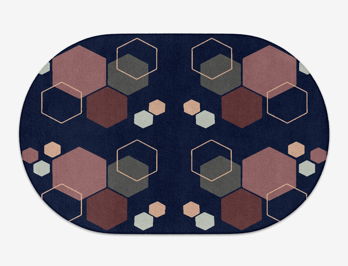 Phosphene Geometric Capsule Hand Tufted Pure Wool Custom Rug by Rug Artisan