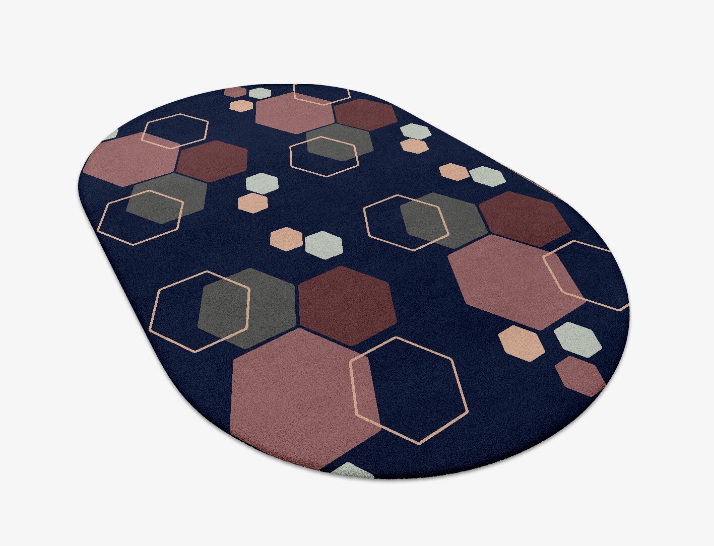 Phosphene Geometric Capsule Hand Tufted Pure Wool Custom Rug by Rug Artisan