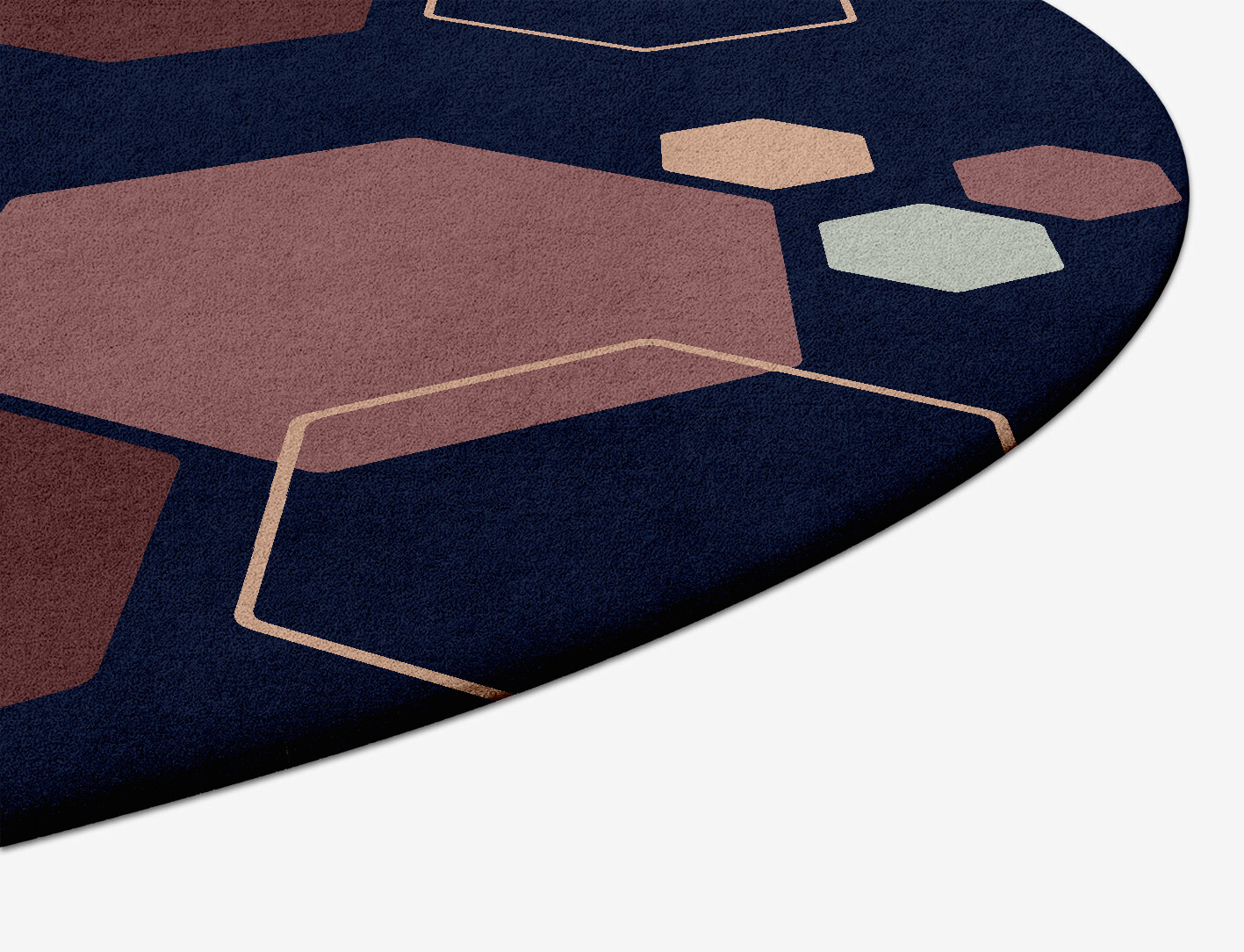 Phosphene Geometric Capsule Hand Tufted Pure Wool Custom Rug by Rug Artisan