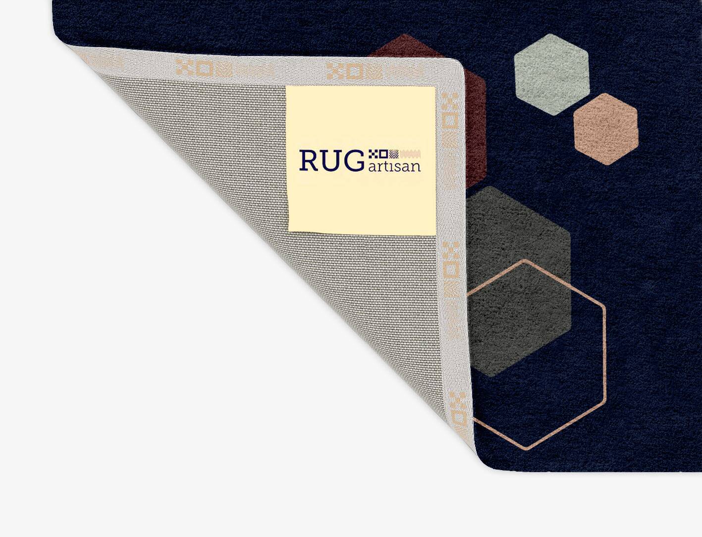 Phosphene Geometric Rectangle Hand Tufted Pure Wool Custom Rug by Rug Artisan
