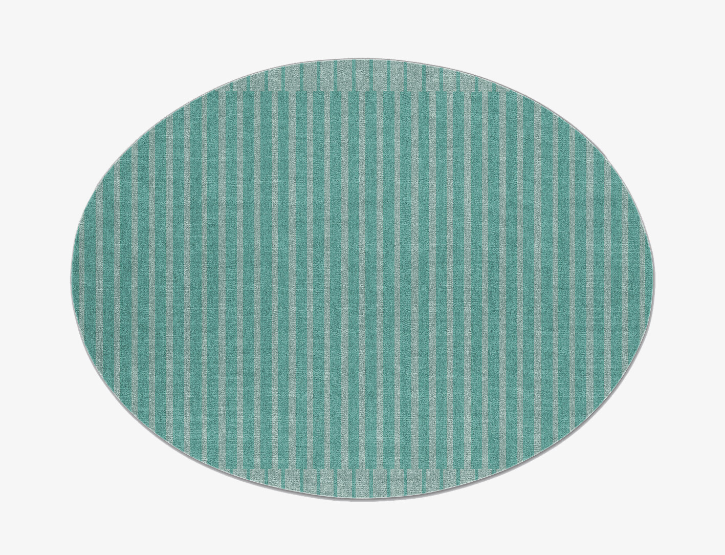 Piano Flatweaves Oval Flatweave New Zealand Wool Custom Rug by Rug Artisan