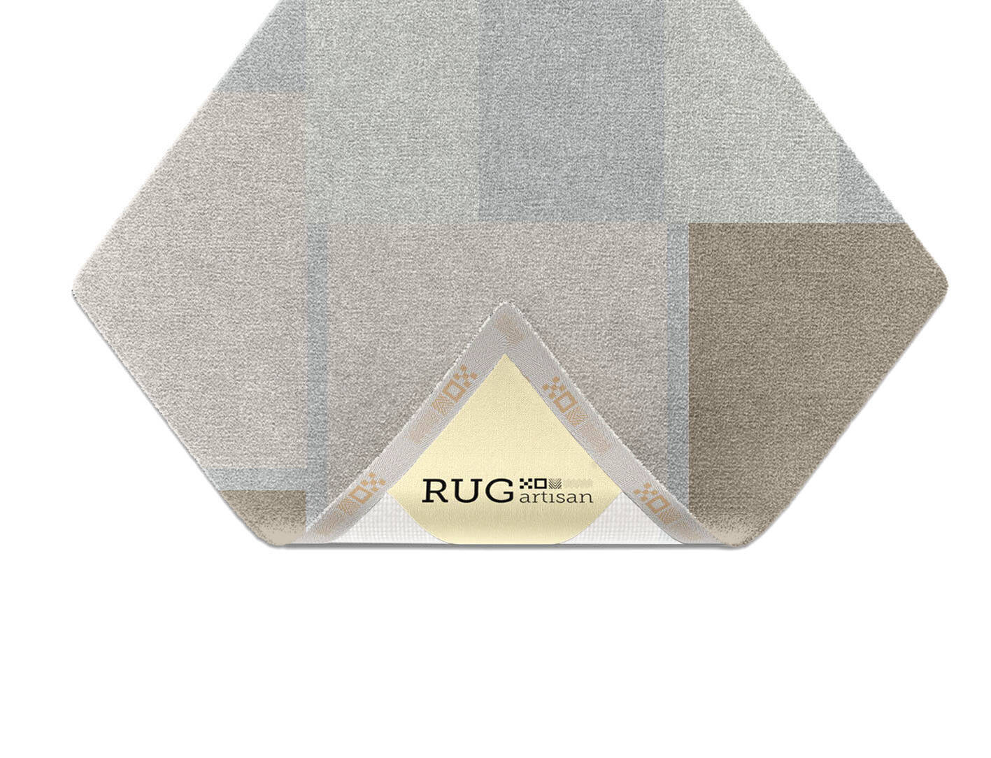 Piffle  Diamond Hand Knotted Tibetan Wool Custom Rug by Rug Artisan