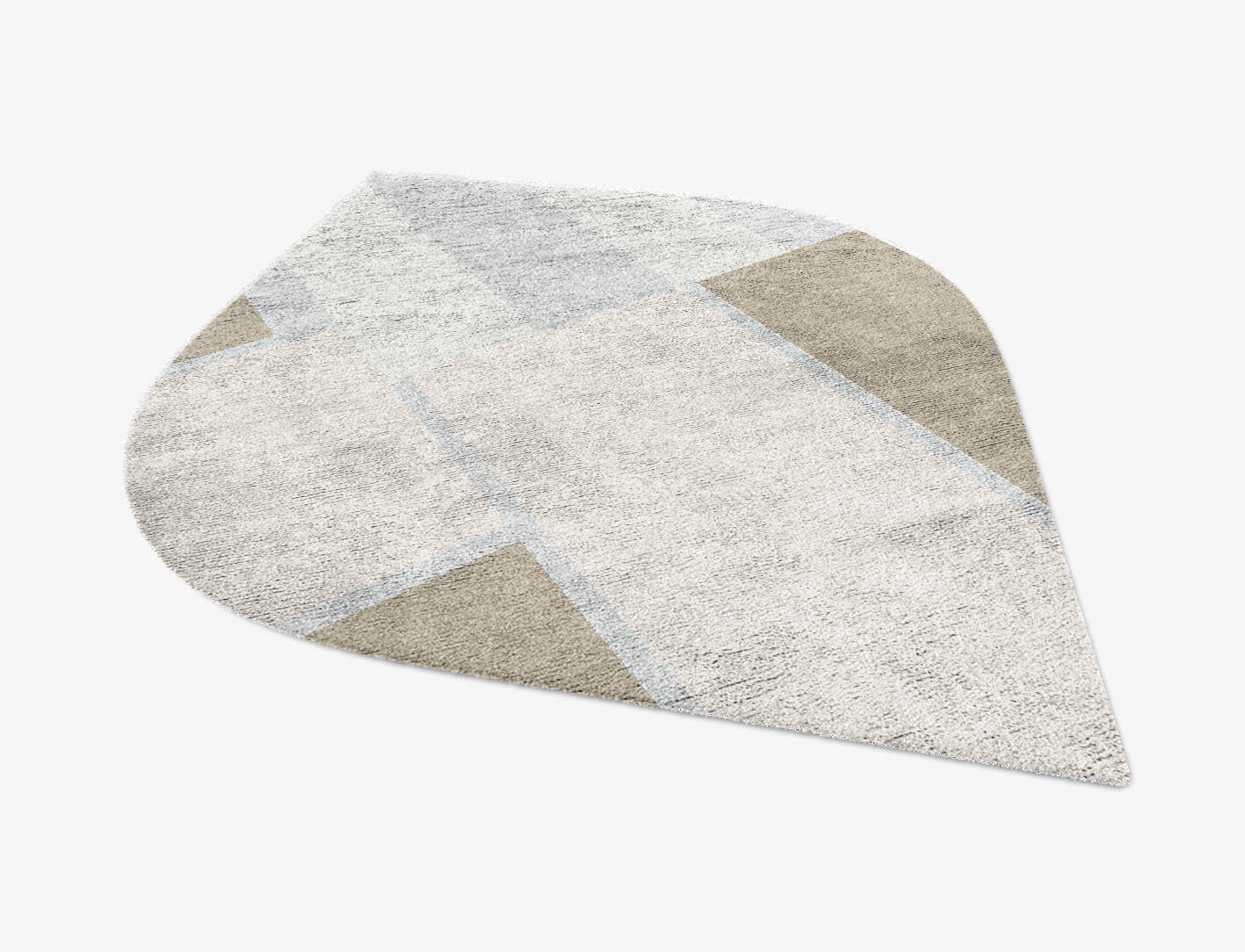 Piffle  Ogee Hand Knotted Bamboo Silk Custom Rug by Rug Artisan