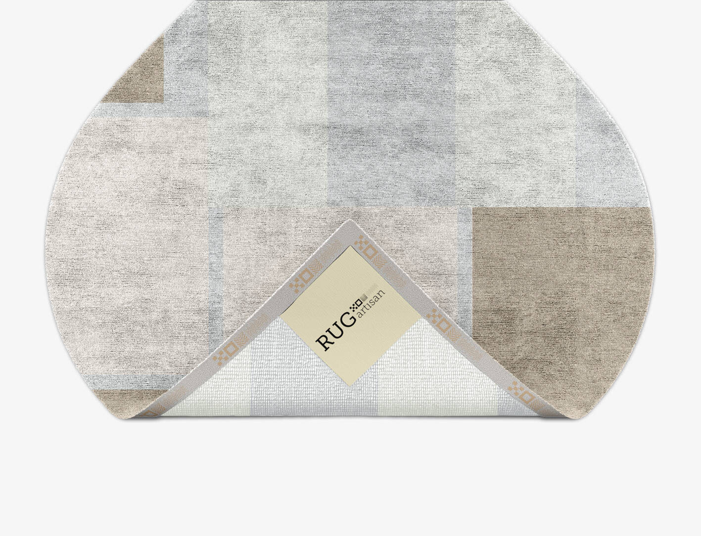 Piffle  Ogee Hand Knotted Bamboo Silk Custom Rug by Rug Artisan