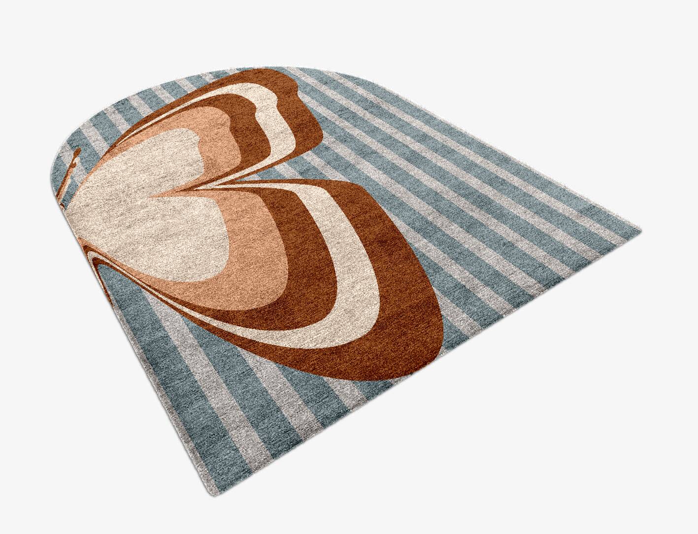 Pinion Kids Arch Hand Knotted Bamboo Silk Custom Rug by Rug Artisan
