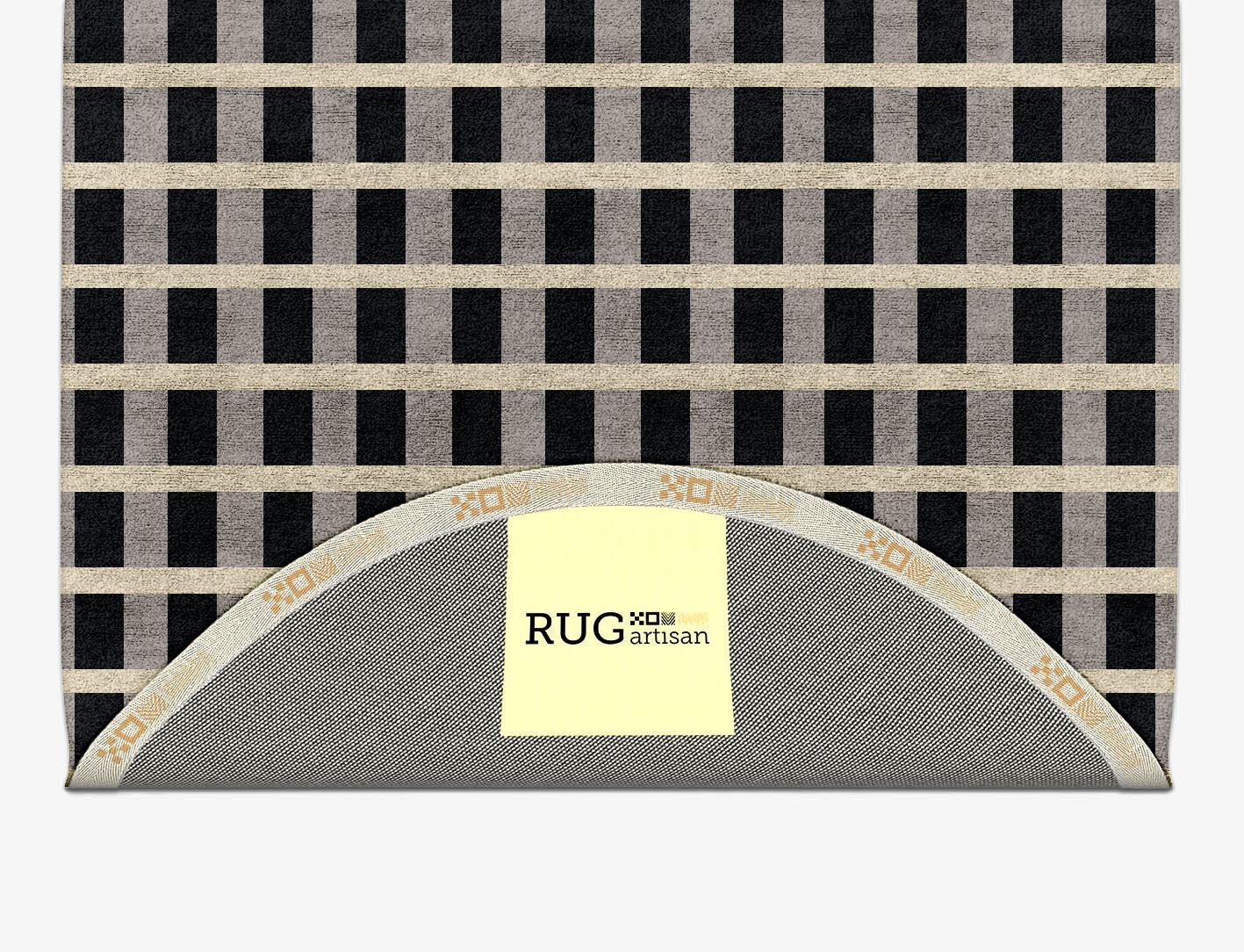 Plaide Geometric Capsule Hand Tufted Bamboo Silk Custom Rug by Rug Artisan