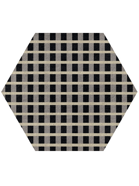 Plaide Geometric Hexagon Hand Tufted Pure Wool Custom Rug by Rug Artisan