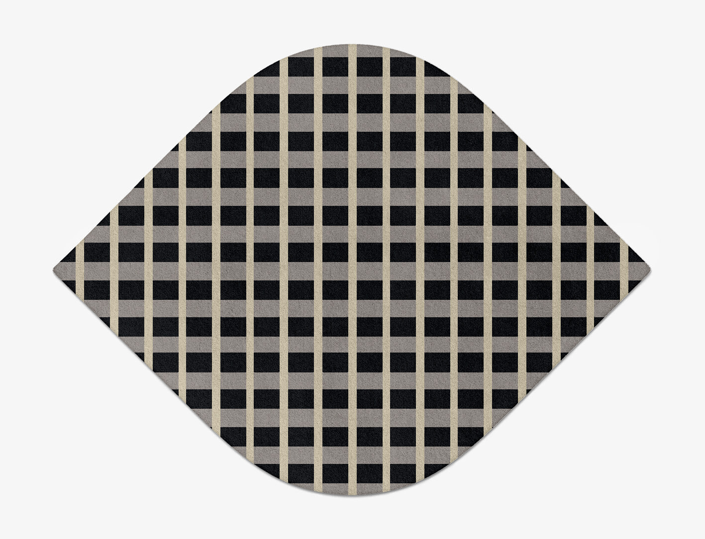 Plaide Geometric Ogee Hand Tufted Pure Wool Custom Rug by Rug Artisan
