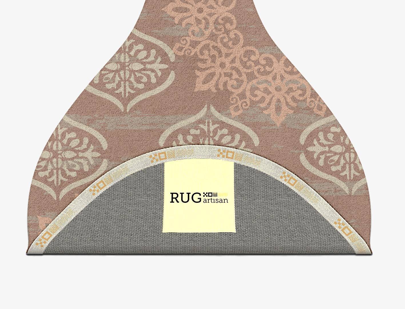 Plato Blue Royal Drop Hand Tufted Pure Wool Custom Rug by Rug Artisan