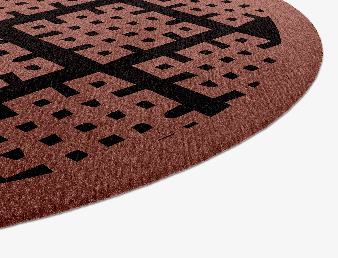 Plexus Geometric Capsule Hand Knotted Tibetan Wool Custom Rug by Rug Artisan