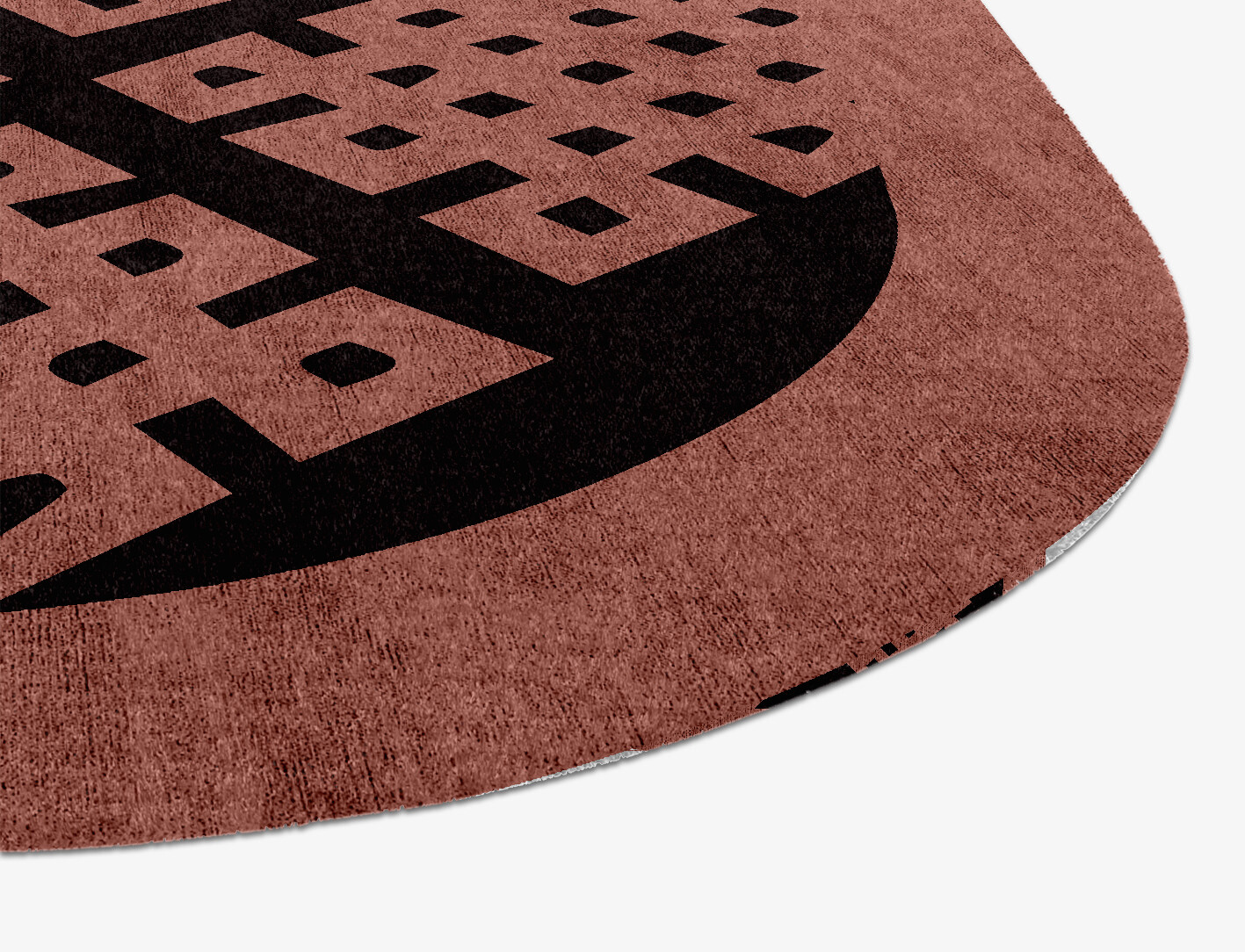 Plexus Geometric Eight Hand Knotted Bamboo Silk Custom Rug by Rug Artisan