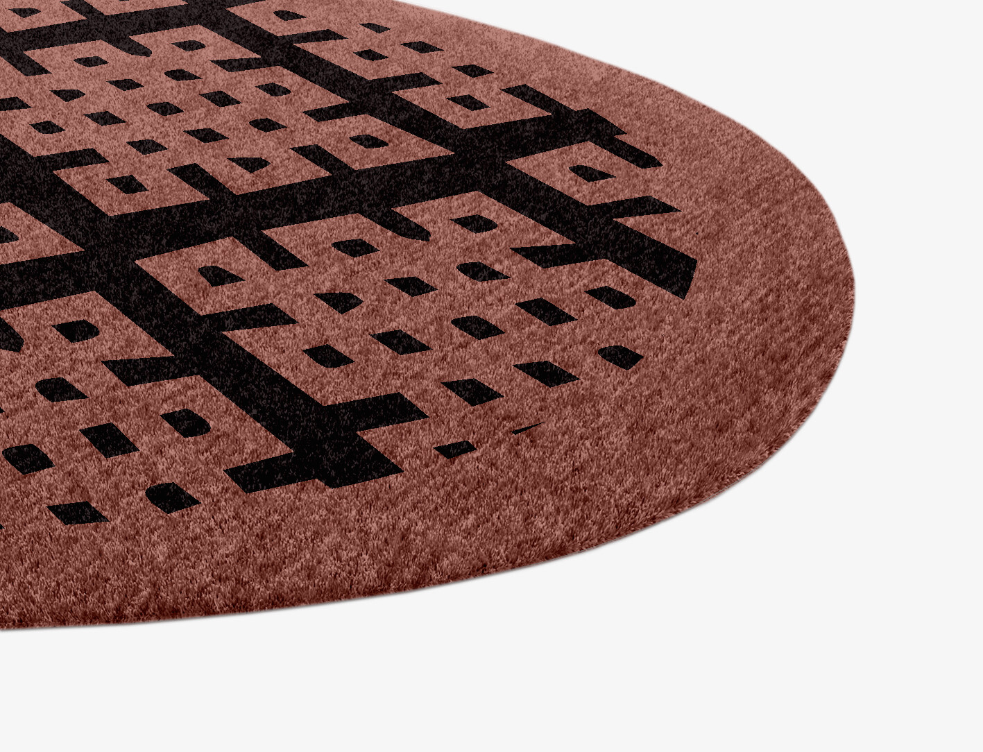 Plexus Geometric Splash Hand Knotted Tibetan Wool Custom Rug by Rug Artisan