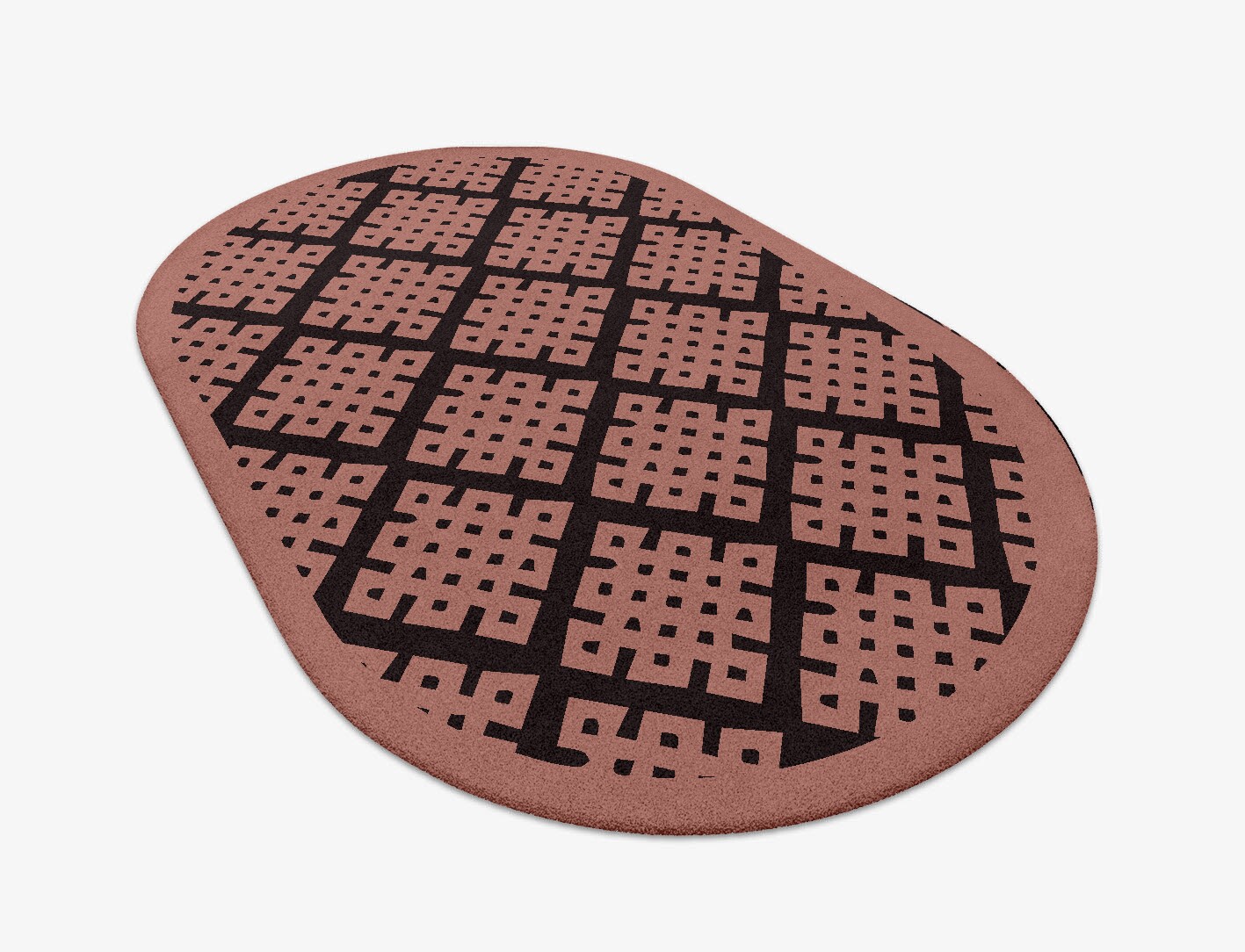 Plexus Geometric Capsule Hand Tufted Pure Wool Custom Rug by Rug Artisan