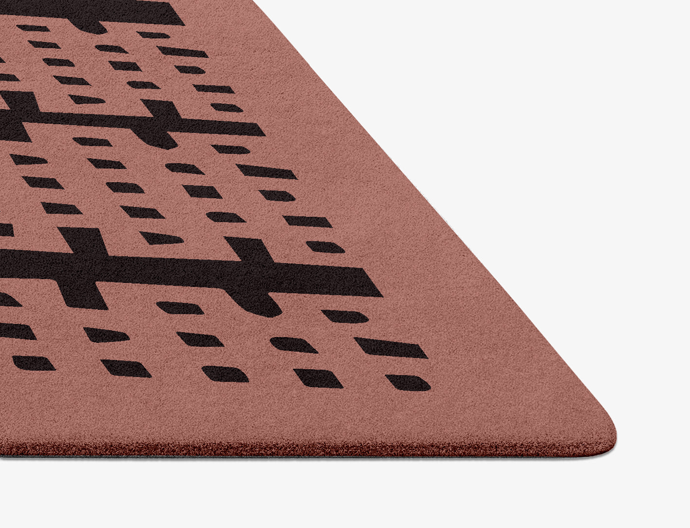 Plexus Geometric Diamond Hand Tufted Pure Wool Custom Rug by Rug Artisan