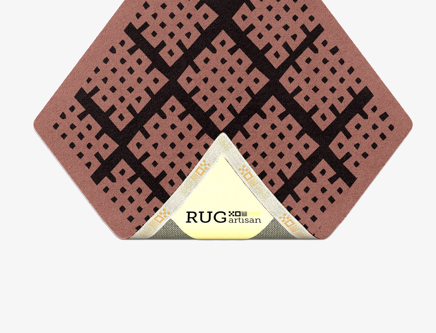 Plexus Geometric Diamond Hand Tufted Pure Wool Custom Rug by Rug Artisan