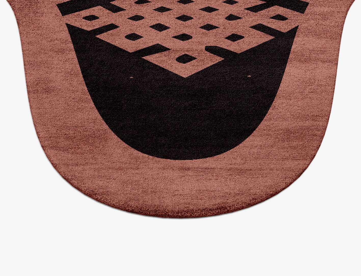 Plexus Geometric Drop Hand Tufted Bamboo Silk Custom Rug by Rug Artisan