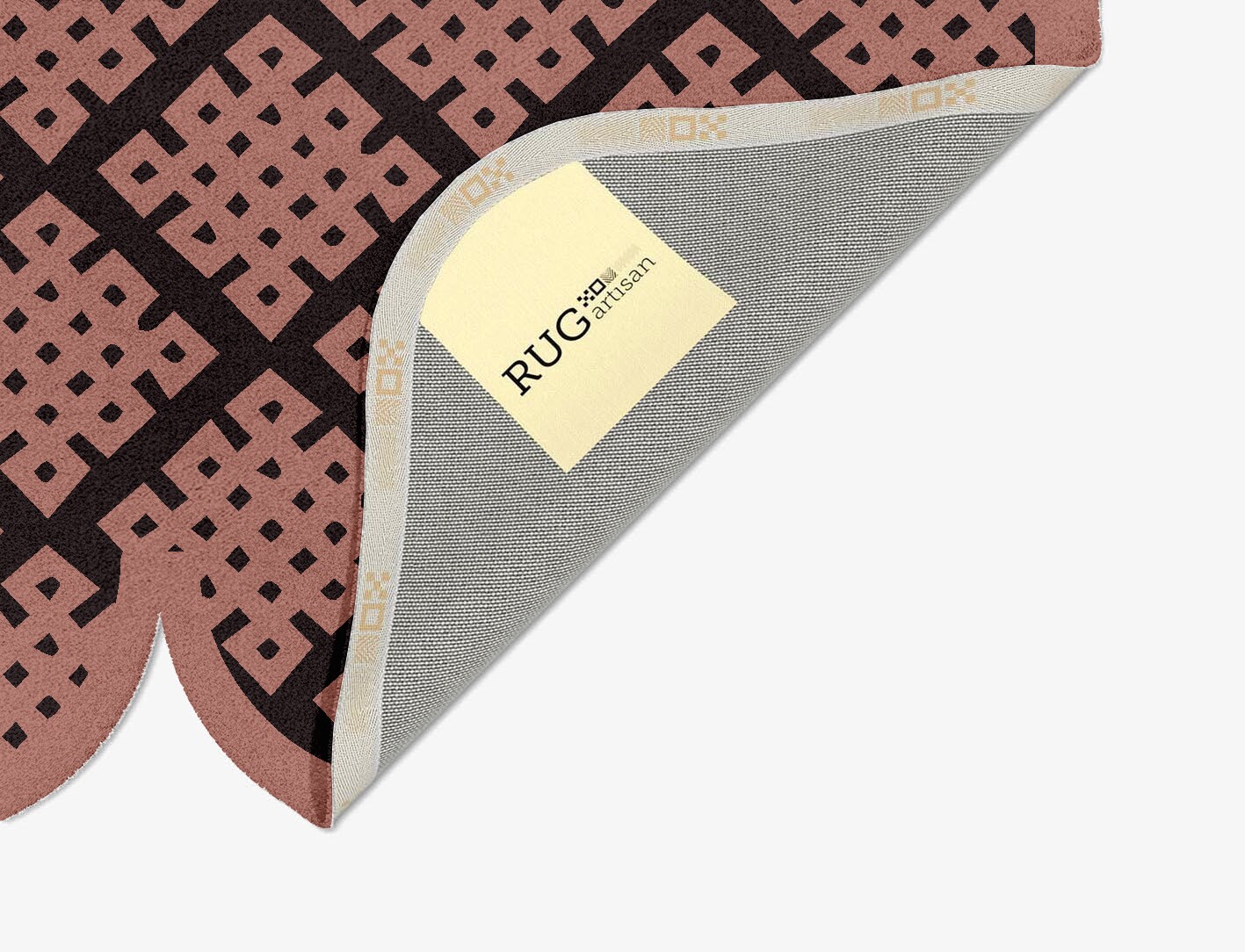 Plexus Geometric Eight Hand Tufted Pure Wool Custom Rug by Rug Artisan