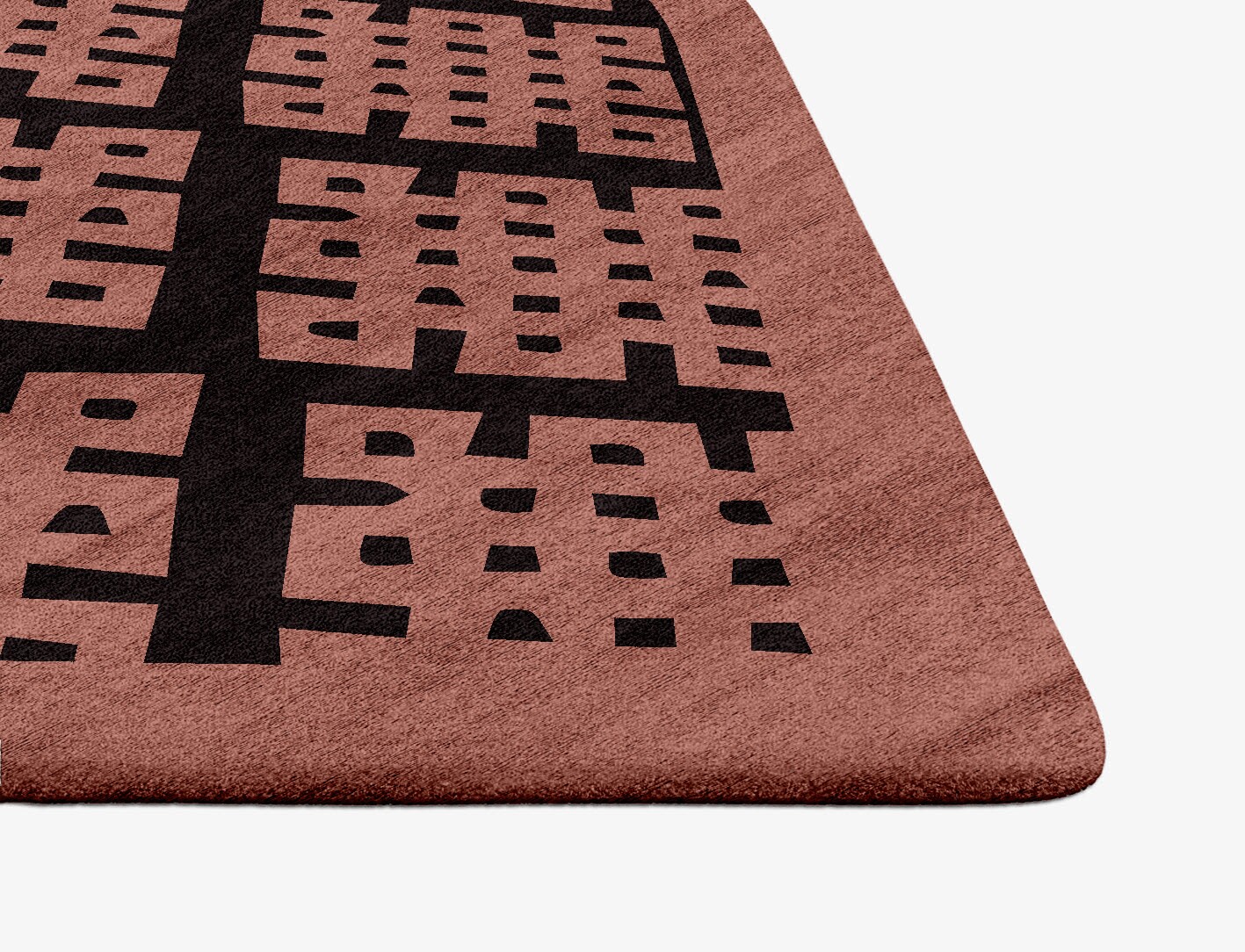 Plexus Geometric Ogee Hand Tufted Bamboo Silk Custom Rug by Rug Artisan