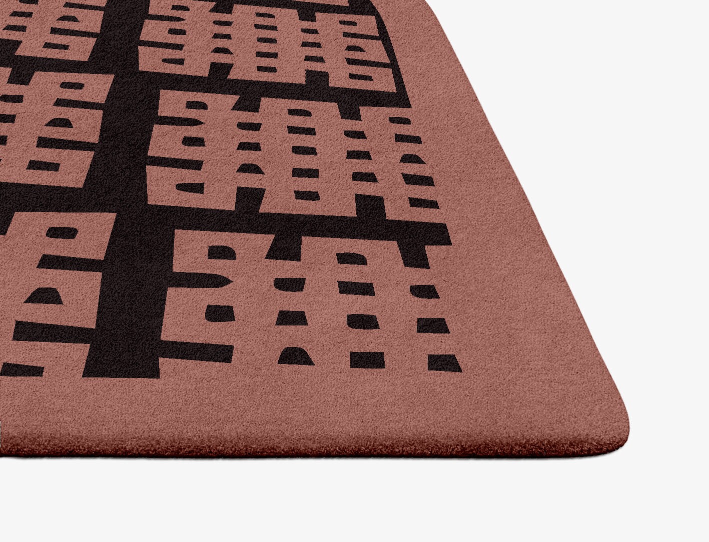 Plexus Geometric Ogee Hand Tufted Pure Wool Custom Rug by Rug Artisan