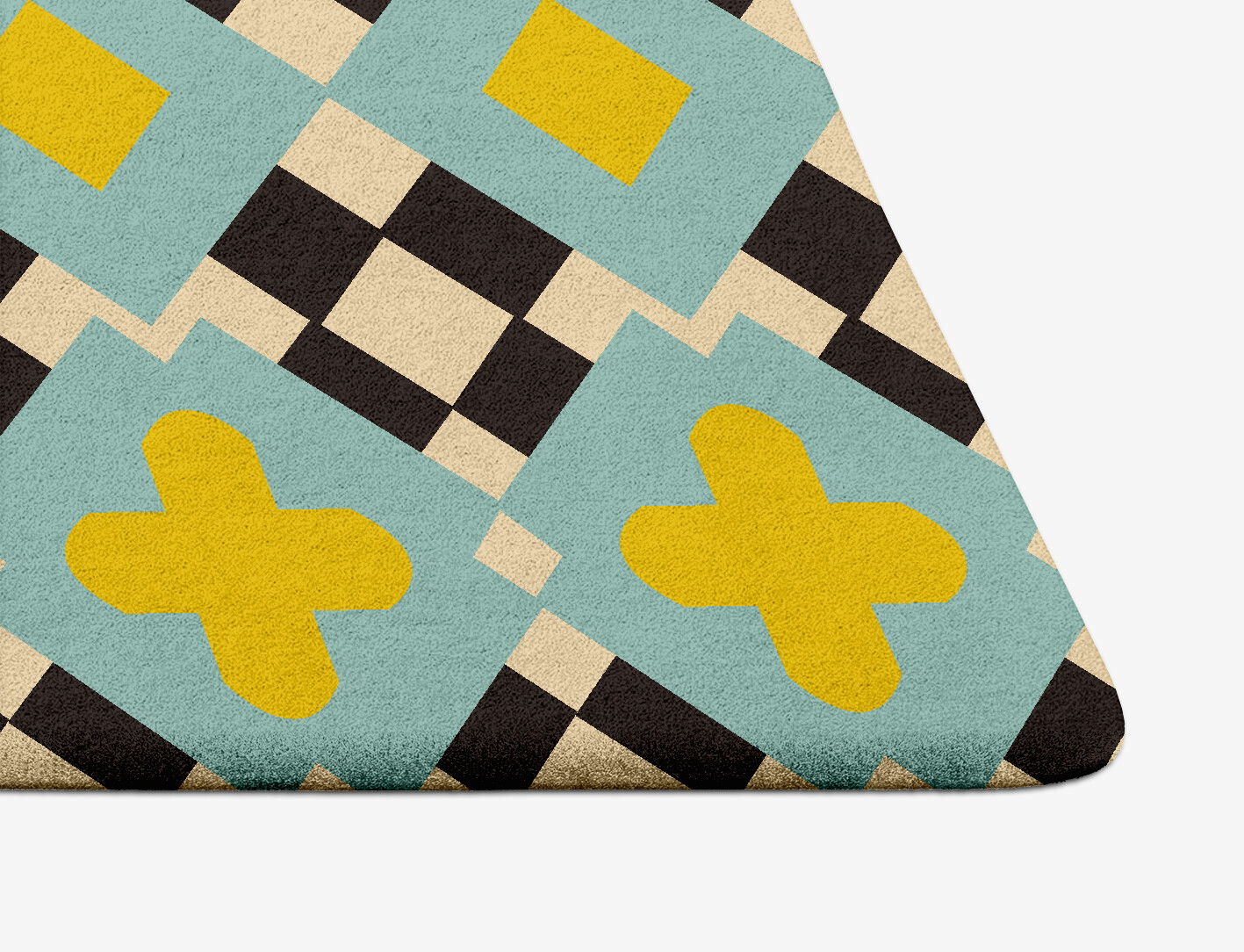Plus Geometric Arch Hand Tufted Pure Wool Custom Rug by Rug Artisan