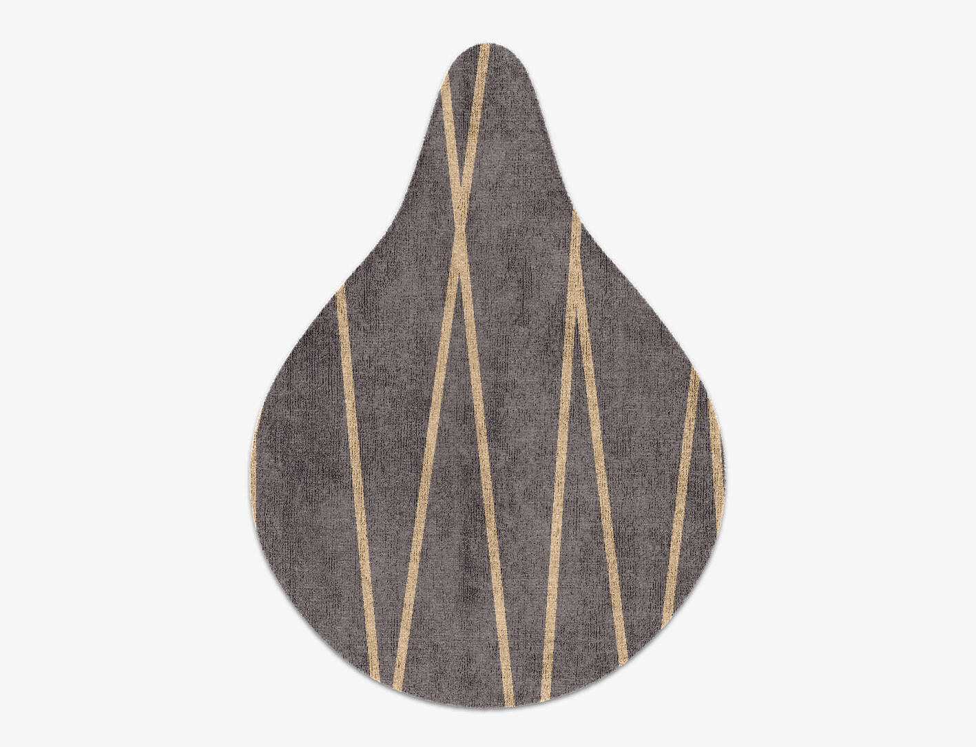 Ply Minimalist Drop Hand Knotted Bamboo Silk Custom Rug by Rug Artisan