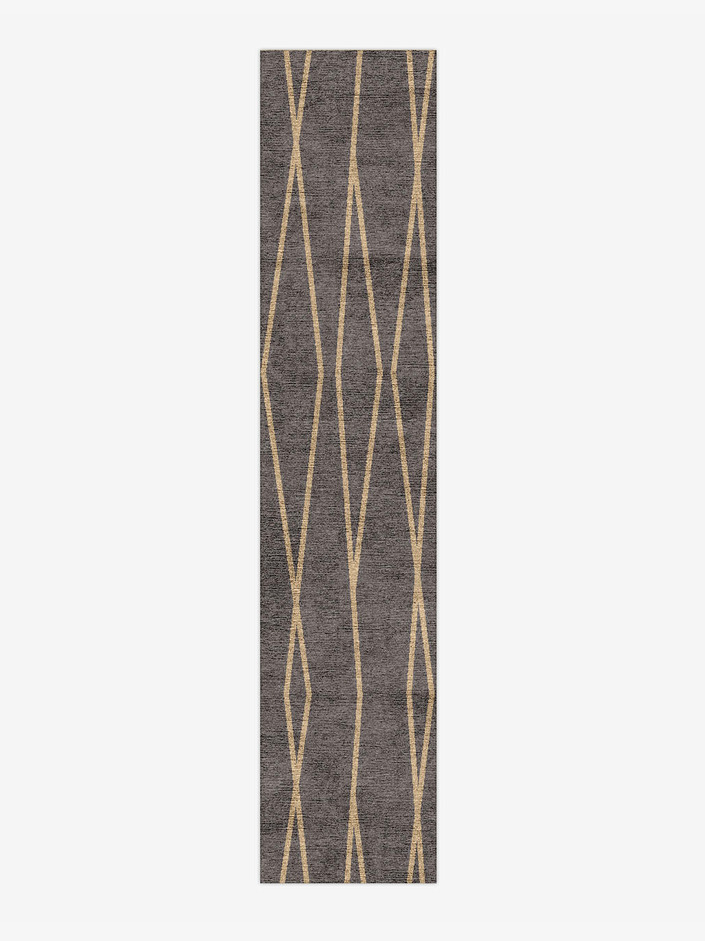 Ply Minimalist Runner Hand Knotted Bamboo Silk Custom Rug by Rug Artisan