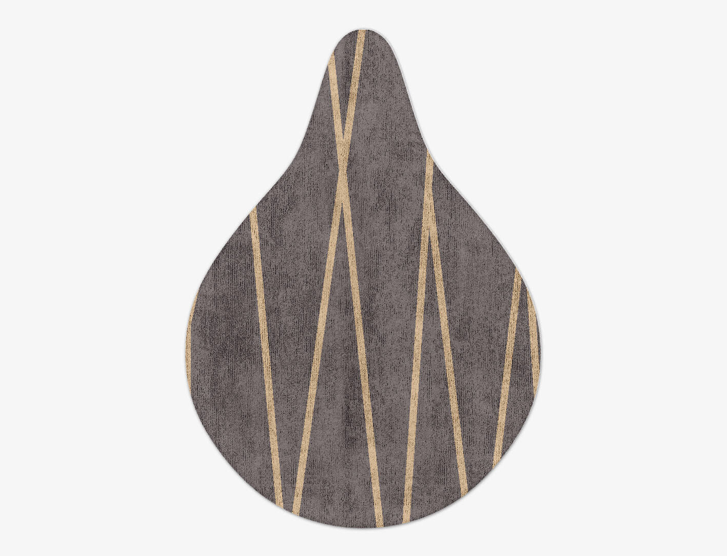 Ply Minimalist Drop Hand Tufted Bamboo Silk Custom Rug by Rug Artisan
